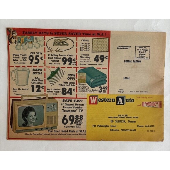 3 Vintage 1960s Mail Order Catalogs - Sunset House - W Auto - Hanover House - Picture 7 of 10